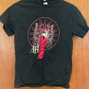 Black vintage AFI t-shirt for men or women